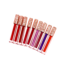 17 color Mineral lip gloss nonstick Waterproof long lasting vegan cosmetic private label Shimmer Metallic Radiant Glitter Shiny